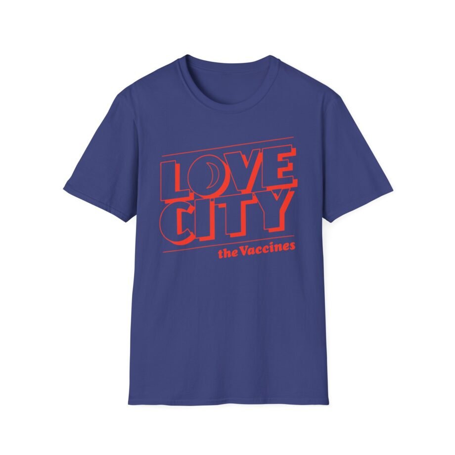 The Vaccines Love City Unisex Softstyle T-Shirt