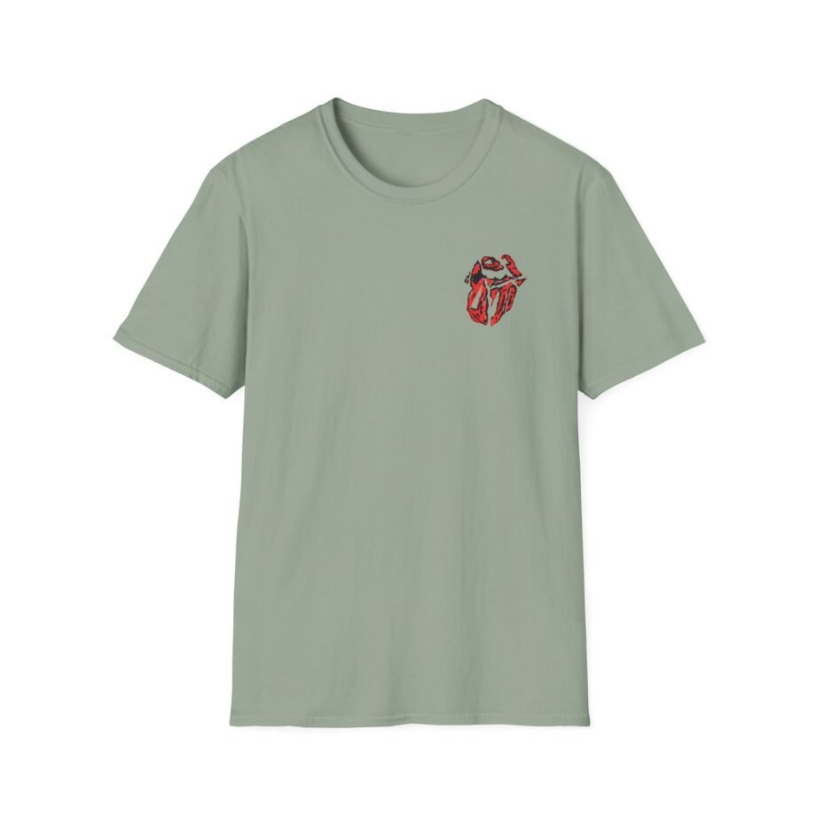 Rolling Grrr! Painted Diamond Tongue Unisex Softstyle T-Shirt