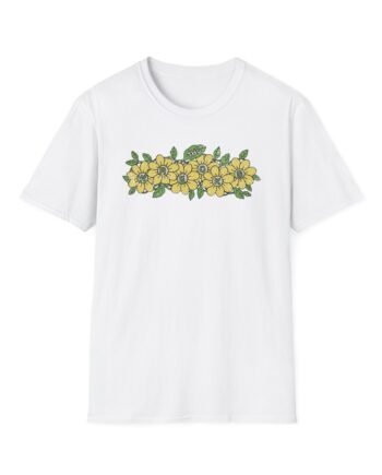 The Wrecks Flower Unisex Softstyle T-Shirt