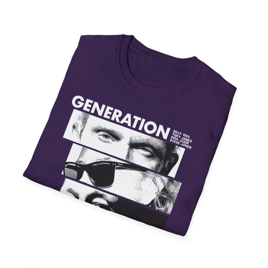 Billy Idol Eye Stack Unisex Softstyle Shirt