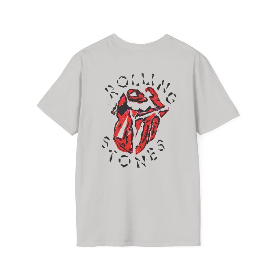 Rolling Grrr! Painted Diamond Tongue Unisex Softstyle T-Shirt