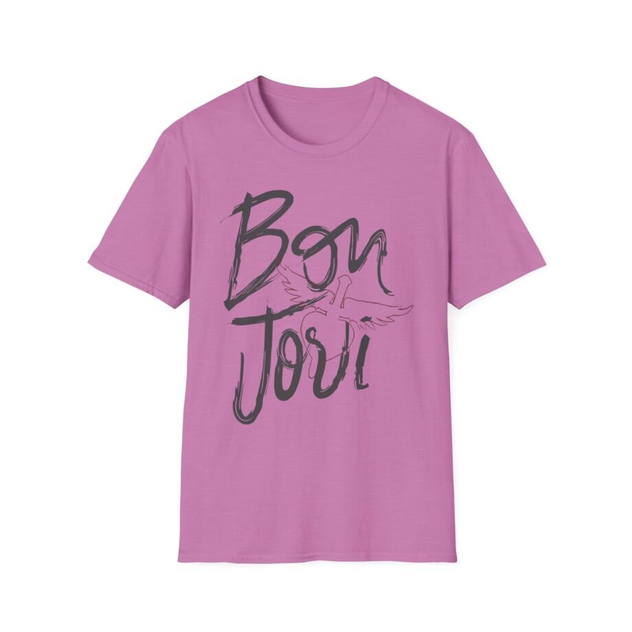 Bon Jovi Brush Strokes Unisex Softstyle T-Shirt