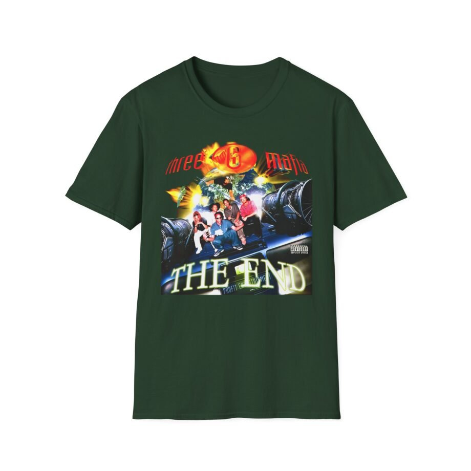 Three 6 Mafia the End Unisex Softstyle T-Shirt