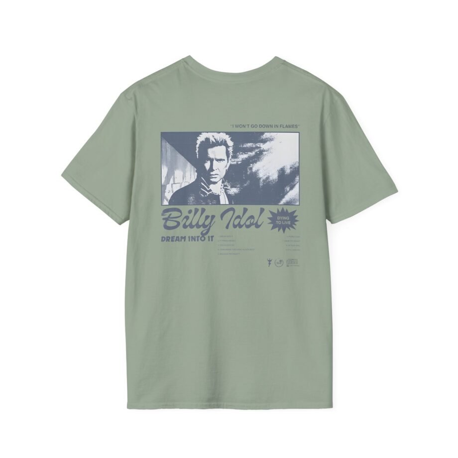Billy Idol Billy Script Unisex Softstyle Shirt