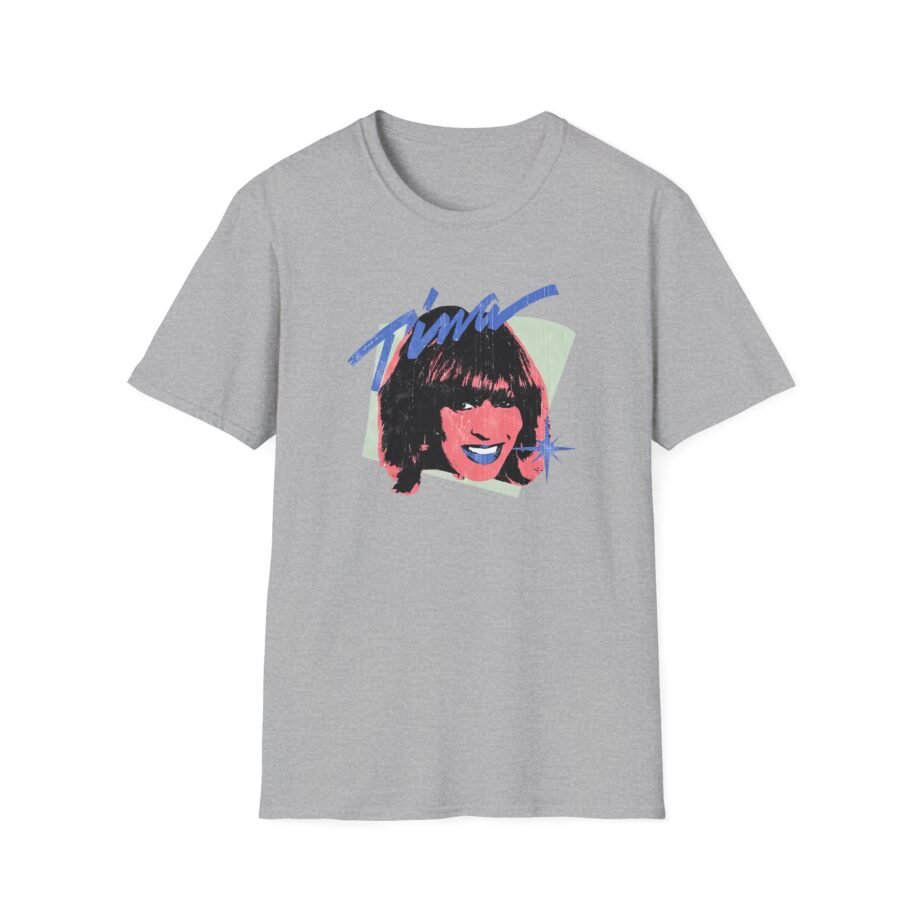 Tina Turner Portrait Unisex Softstyle T-Shirt