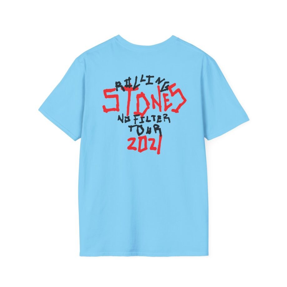 RS No Filter Hand Drawn Tongue Unisex Softstyle T-Shirt