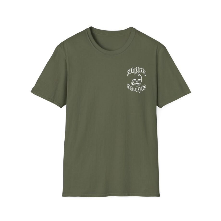 Slightly Stoopid Smoking Skull Unisex Softstyle T-Shirt