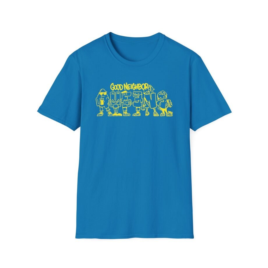 Good Neighbours Queens Unisex Softstyle T-Shirt
