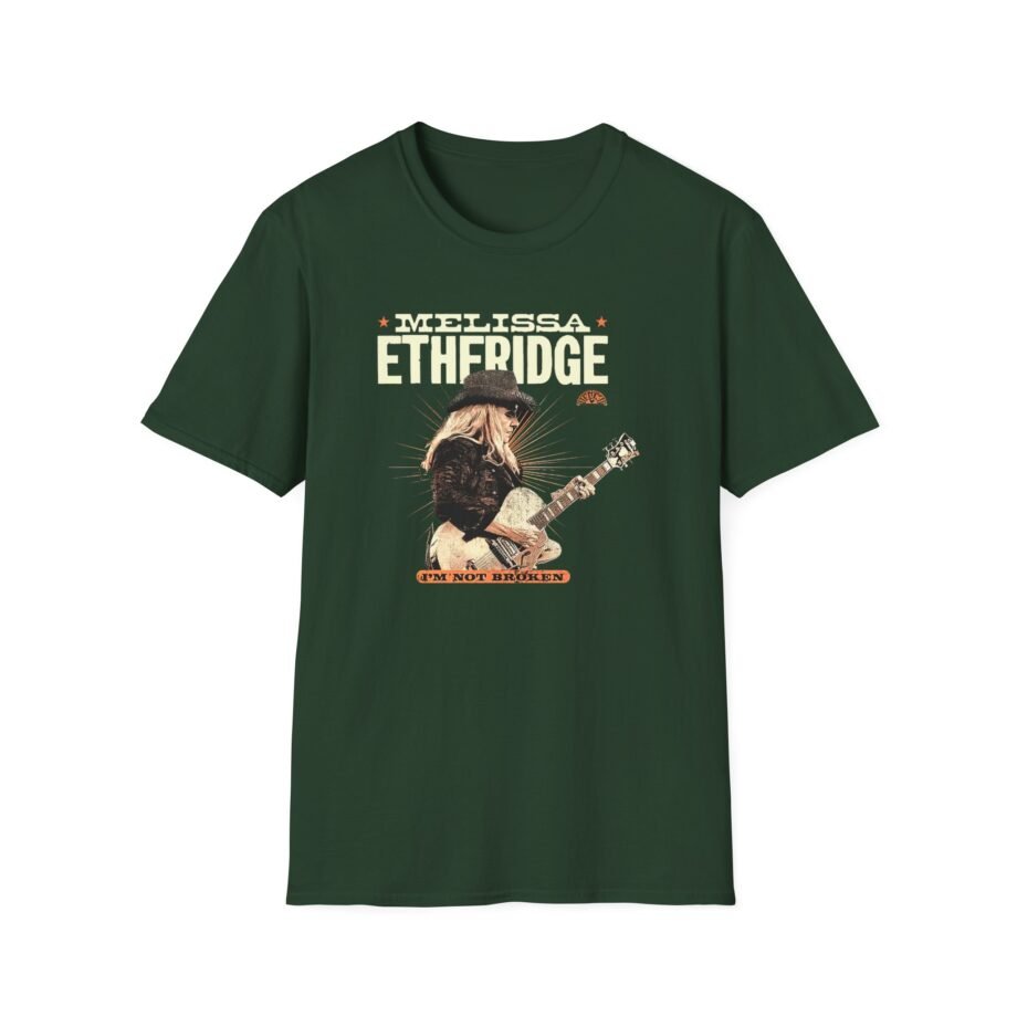 Sun Records Melissa Etheridge I'm Not Broken Unisex Softstyle T-Shirt
