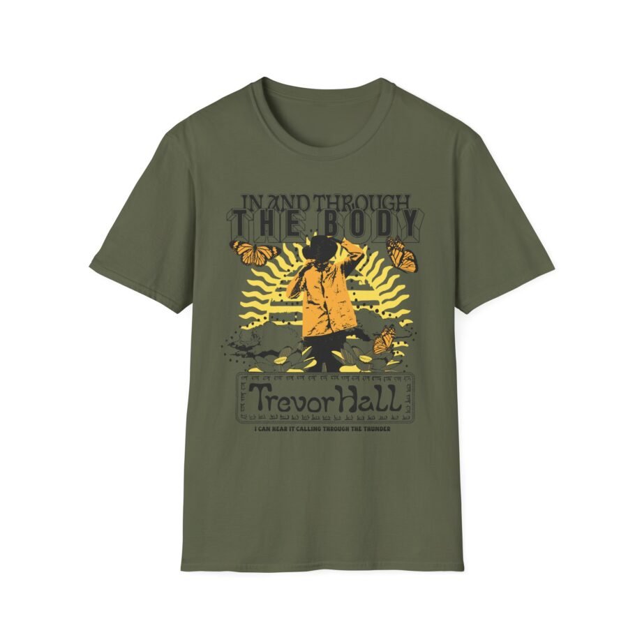 Trevor Hall in and Through the Body Unisex Softstyle T-Shirt