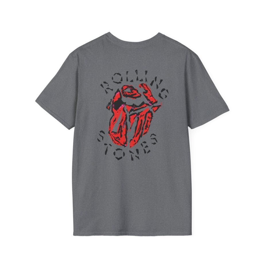 Rolling Grrr! Painted Diamond Tongue Unisex Softstyle T-Shirt