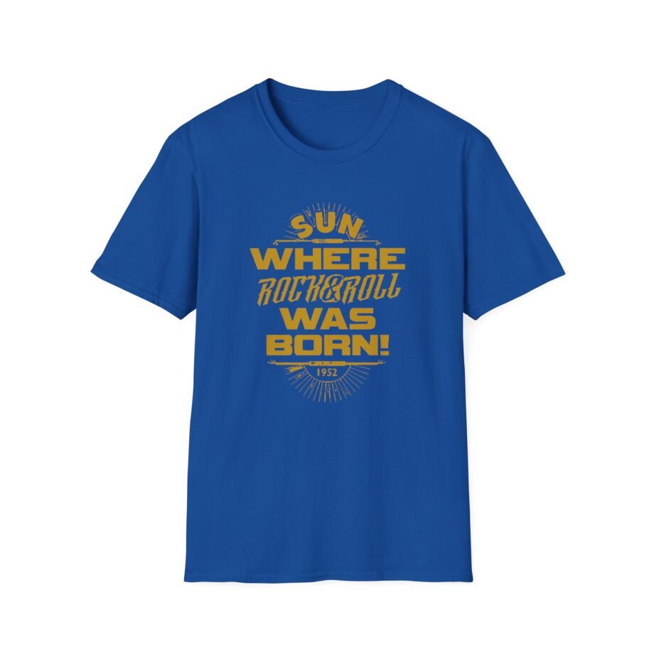 Sun Records Where Rock N Roll Was Born Unisex Softstyle T-Shirt