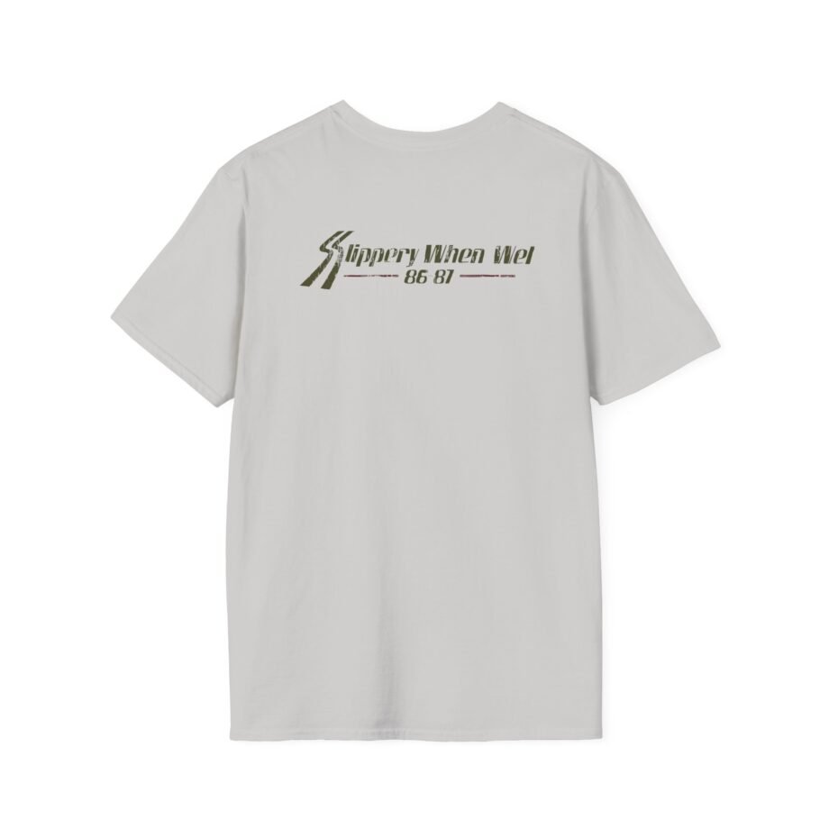 Bon Jovi Slippery When Wet Vintage World Tour Unisex Softstyle T-Shirt