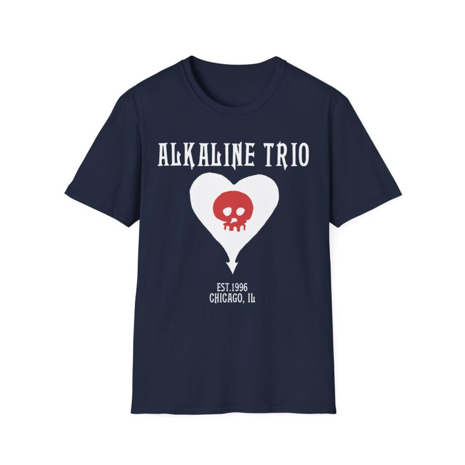 Alkaline Trio Heartskull Album Icons Unisex Softstyle T-Shirt