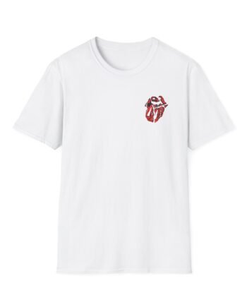 Rolling Grrr! Painted Diamond Tongue Unisex Softstyle T-Shirt