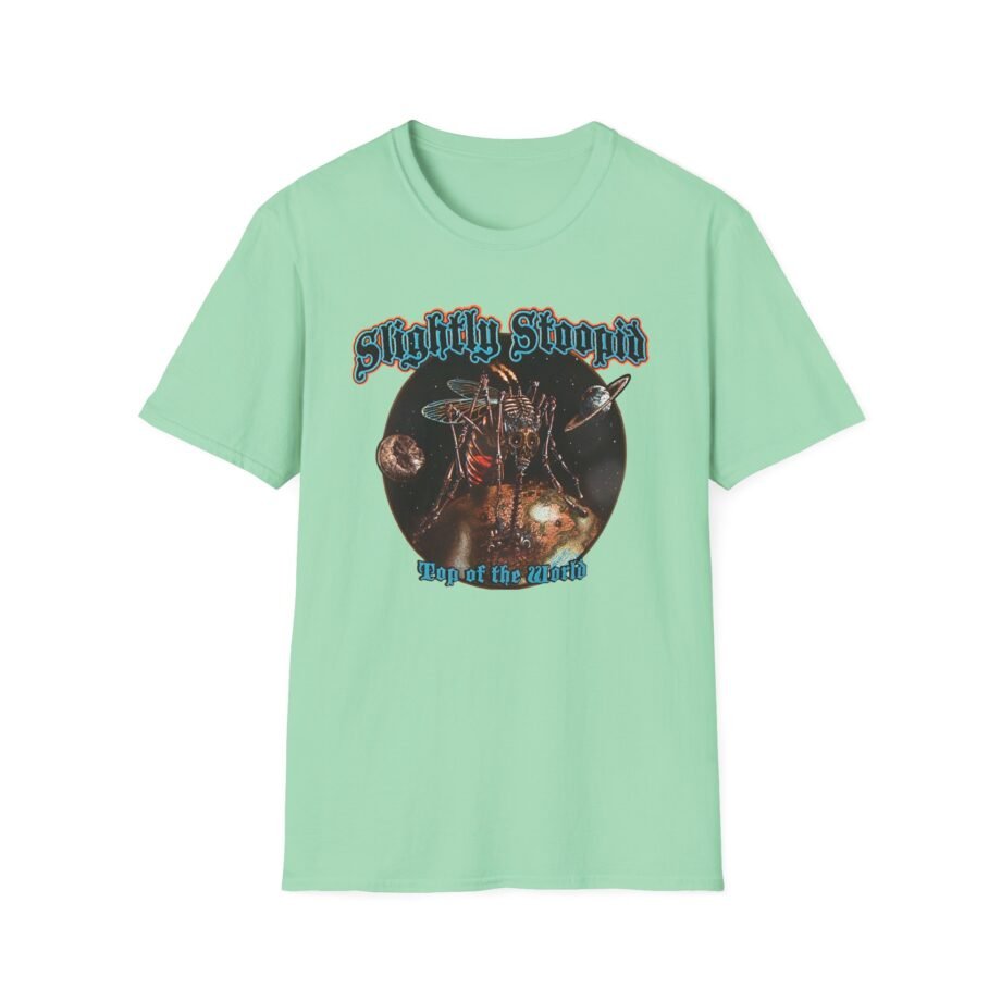 Slightly Stoopid Top of the World Golden Goods Unisex Softstyle T-Shirt