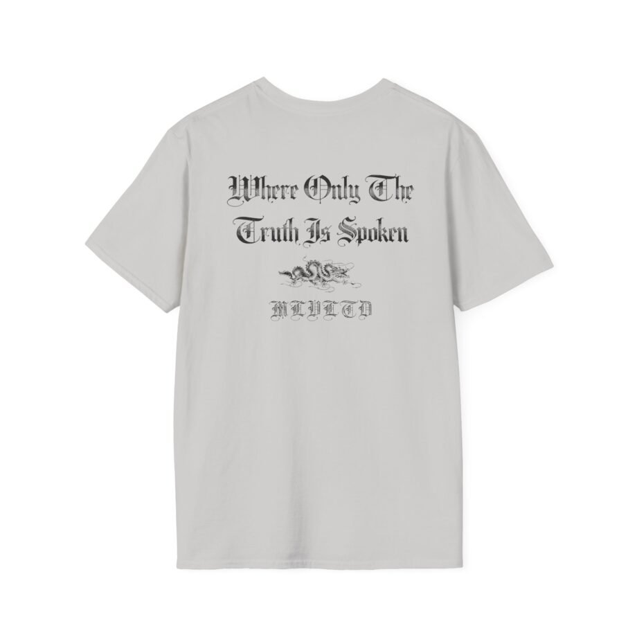 Malevolence Where Only the Truth is Spoken Unisex Softstyle T-Shirt