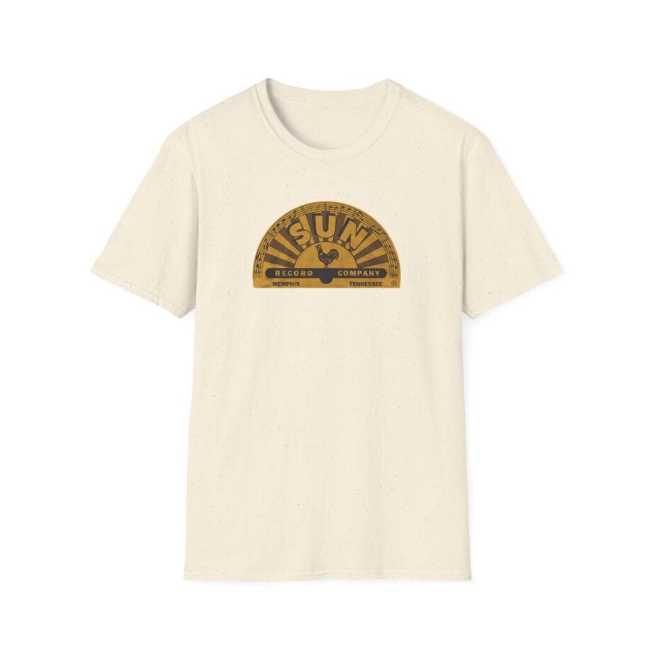 Sun Records Memphis Half Logo Unisex Softstyle T-Shirt