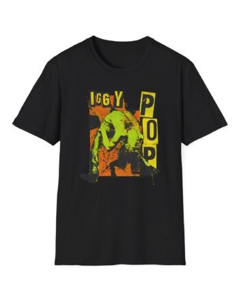 The Stooges Iggy Pop No Values Unisex Softstyle T-Shirt