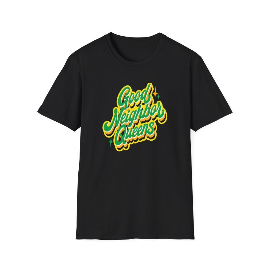 Good Neighbours Queens Unisex Softstyle T-Shirt