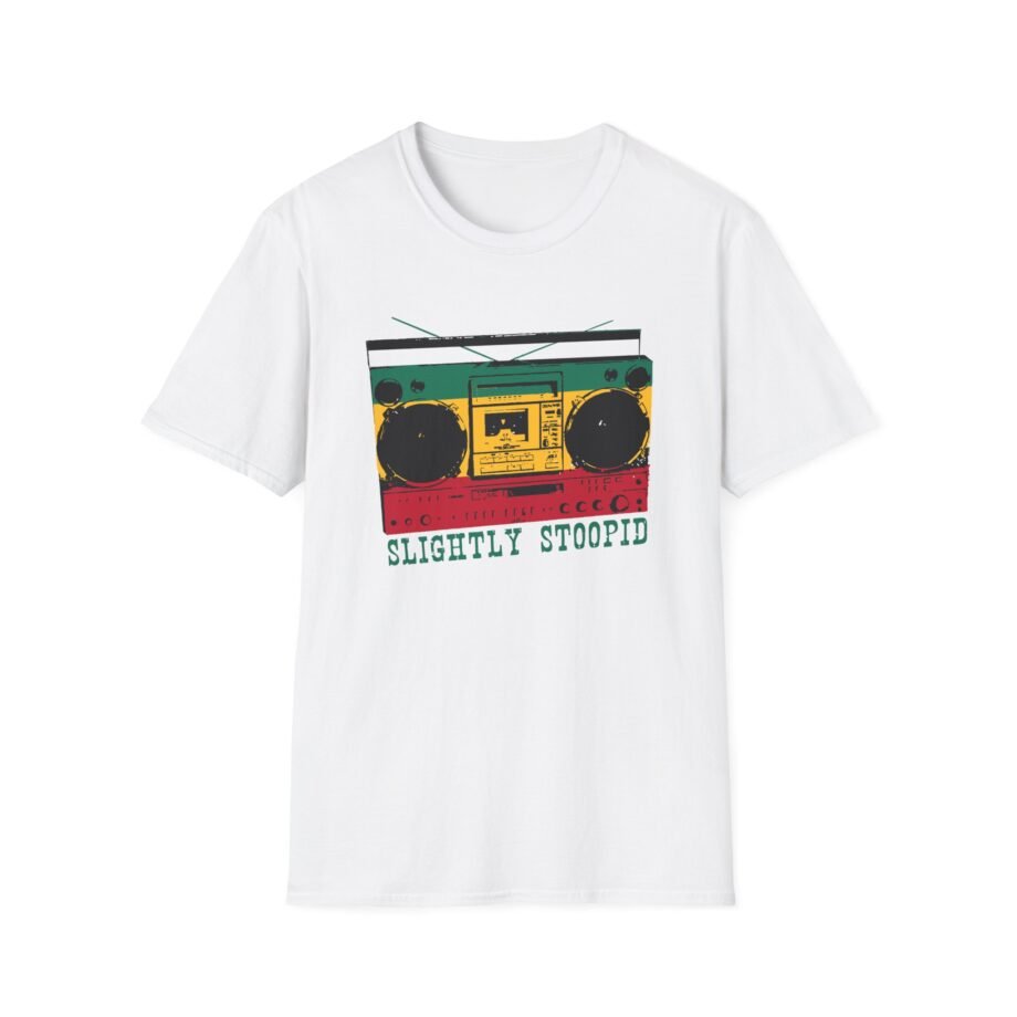 Slightly Stoopid Ghetto Blaster Raglan Unisex Softstyle T-Shirt