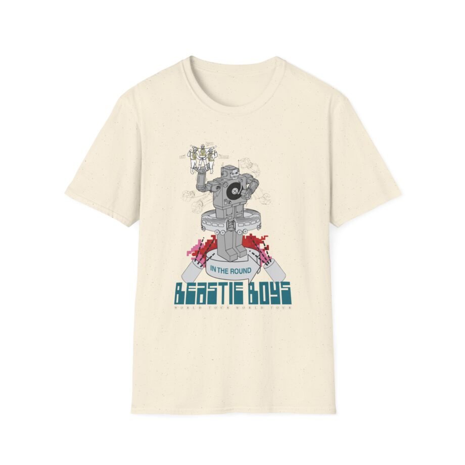 The Beastie Hello Nasty Robot Unisex Softstyle T-Shirt