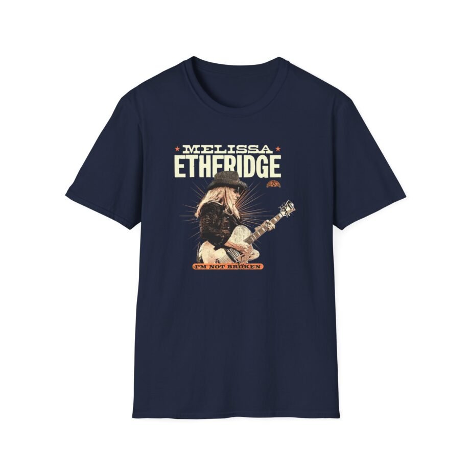 Sun Records Melissa Etheridge I'm Not Broken Unisex Softstyle T-Shirt