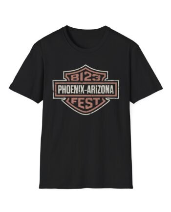 The Maine 8123 Fest Moto Unisex Softstyle T-Shirt