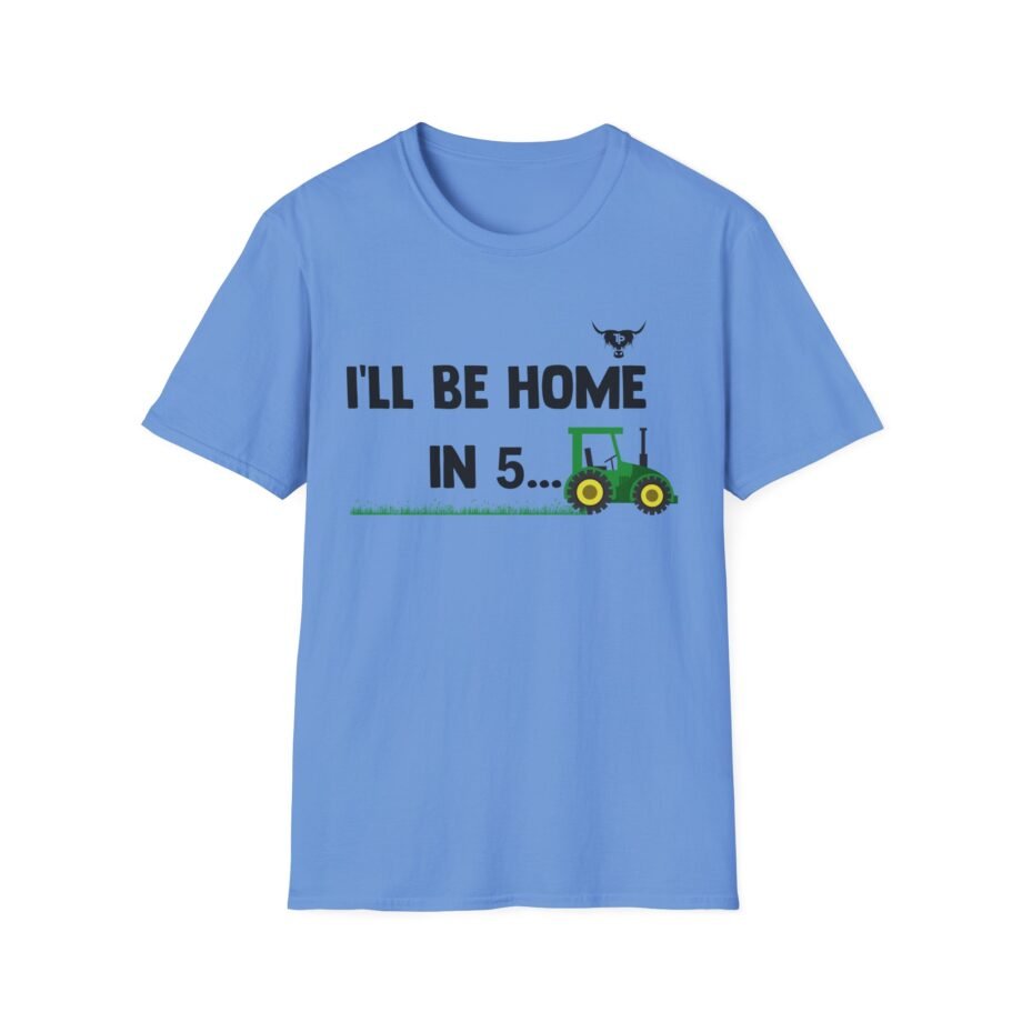 Tom Pemberton I'll Be Home in 5 Unisex Softstyle T-Shirt