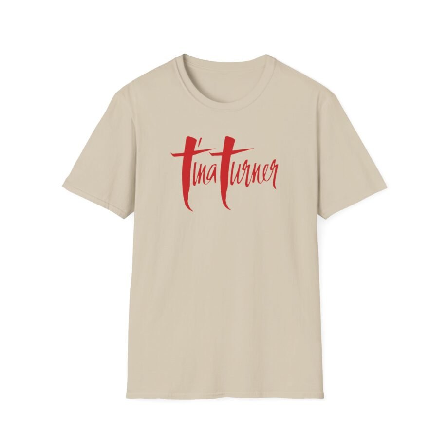 Tina Turner Logo Unisex Softstyle T-Shirt