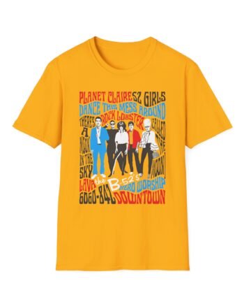 The B 52s Tracklist Unisex Softstyle T-Shirt