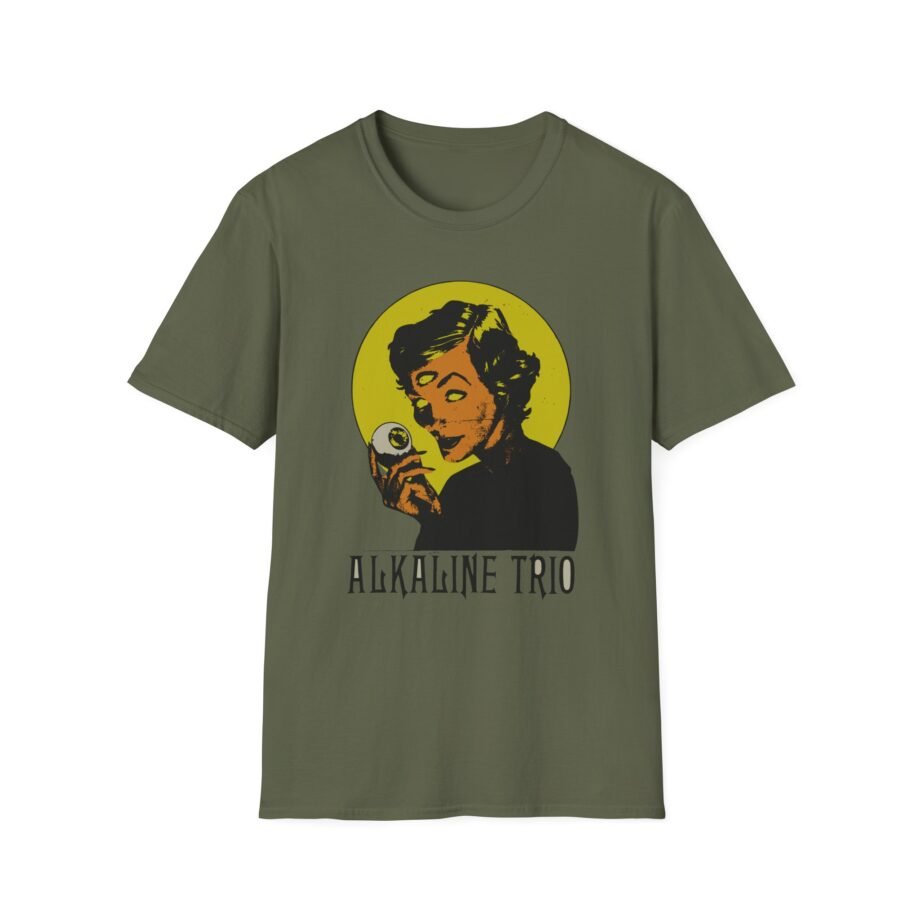 Alkaline Trio 3 Eyes Unisex Softstyle T-Shirt