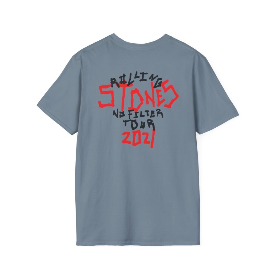 RS No Filter Hand Drawn Tongue Unisex Softstyle T-Shirt