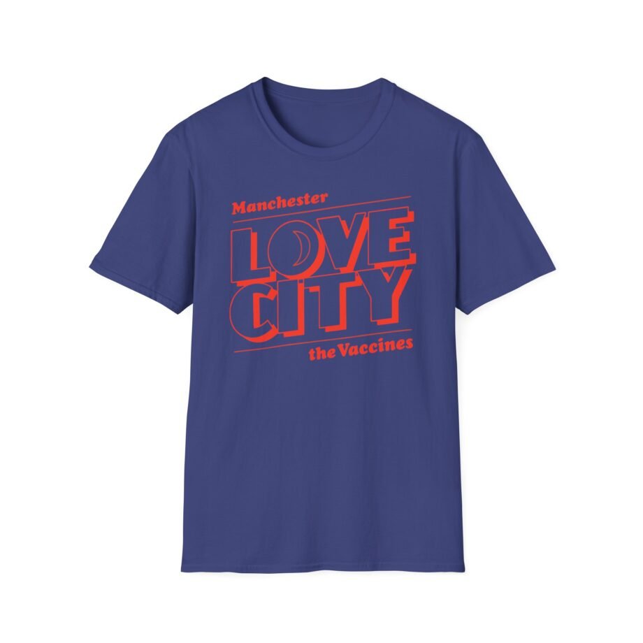 The Vaccines Love City Unisex Softstyle T-Shirt