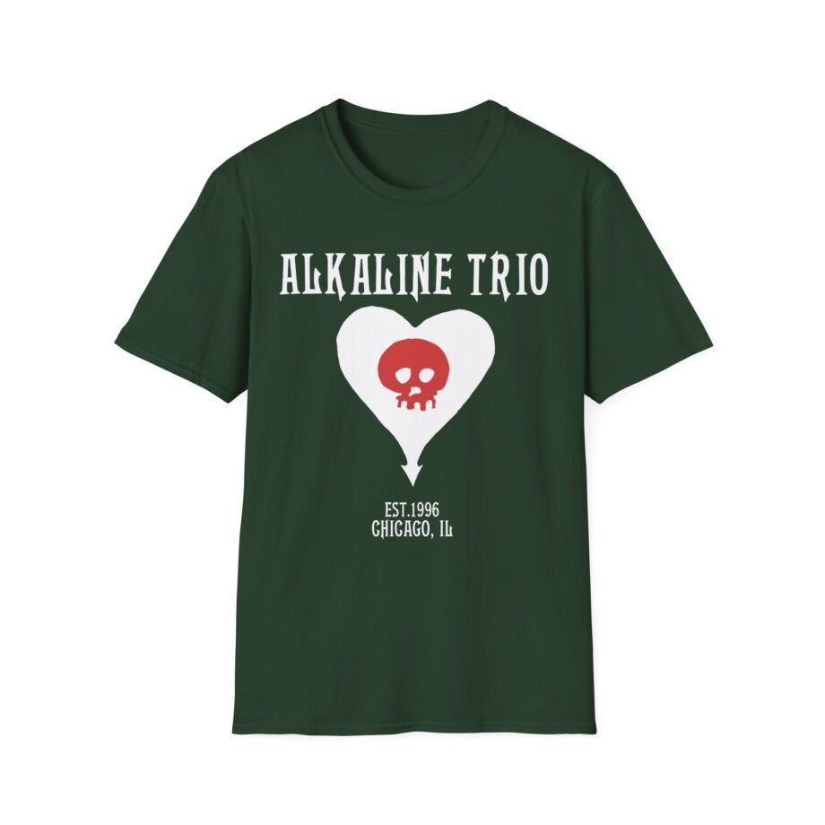 Alkaline Trio Heartskull Album Icons Unisex Softstyle T-Shirt