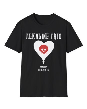 Alkaline Trio Heartskull Album Icons Unisex Softstyle T-Shirt