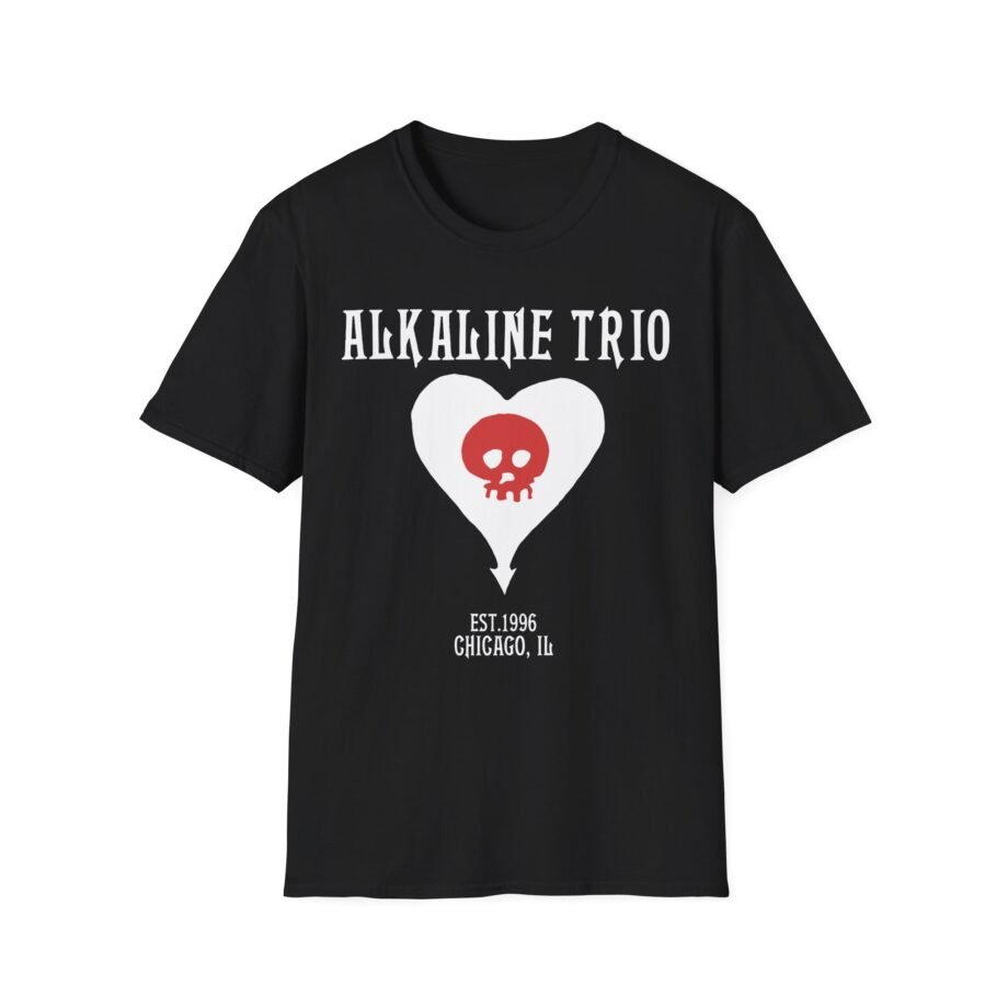 Alkaline Trio Heartskull Album Icons Unisex Softstyle T-Shirt