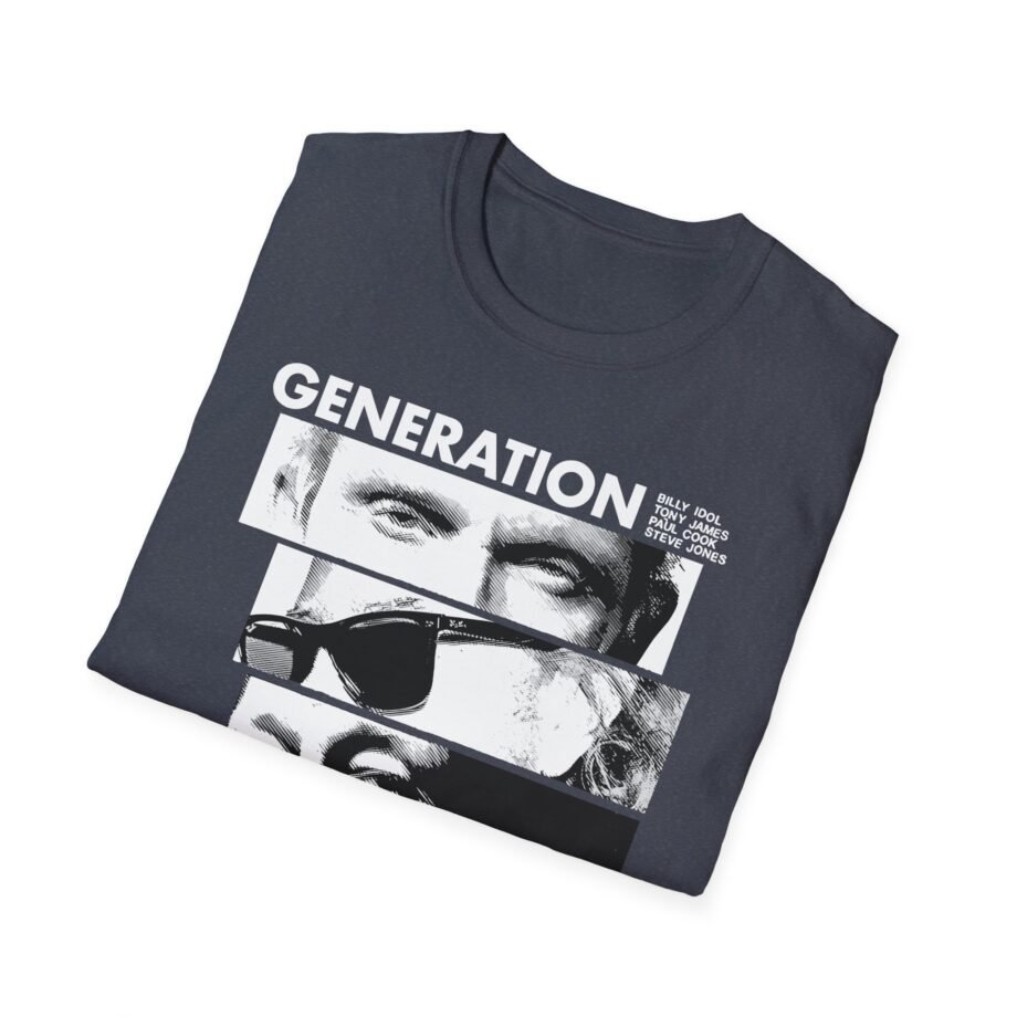 Billy Idol Eye Stack Unisex Softstyle Shirt