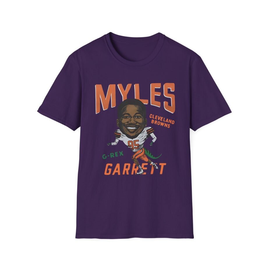 Myles Garrett Cleveland Browns Unisex Softstyle T-Shirt
