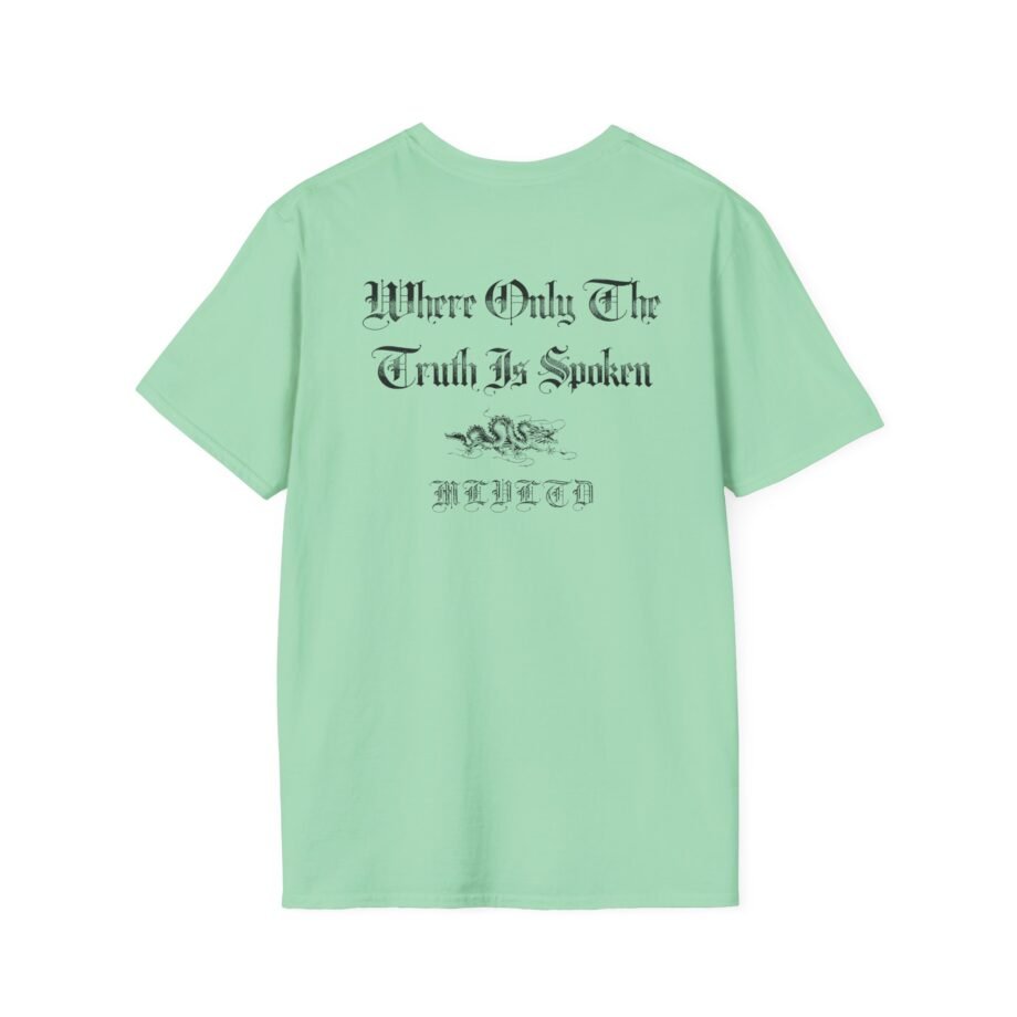 Malevolence Where Only the Truth is Spoken Unisex Softstyle T-Shirt