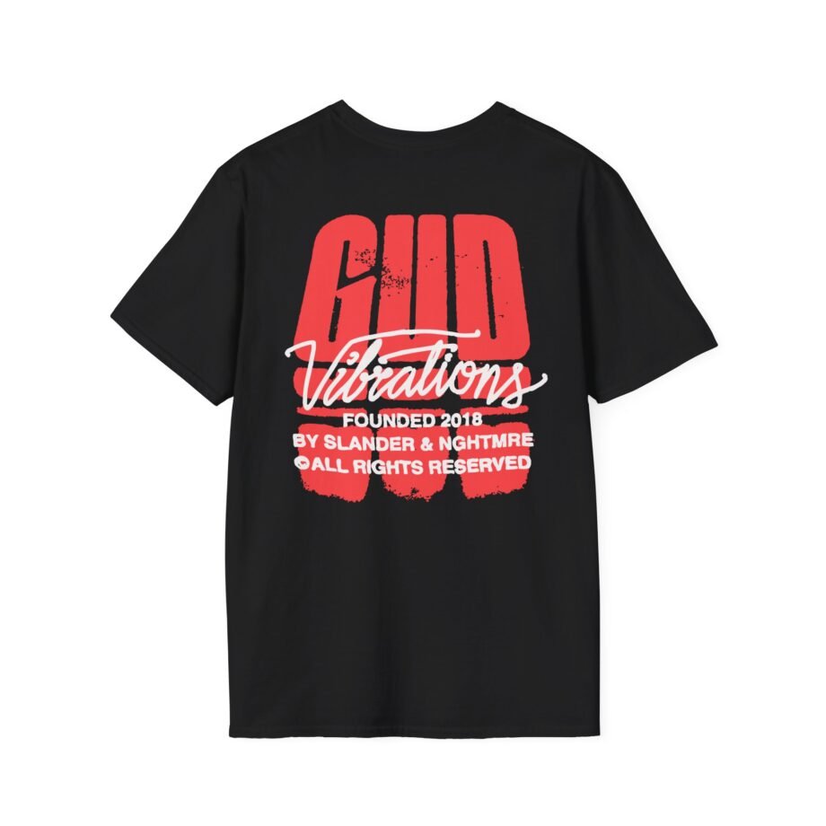 Slander Gud Vibrations Graffiti Unisex Softstyle T-Shirt