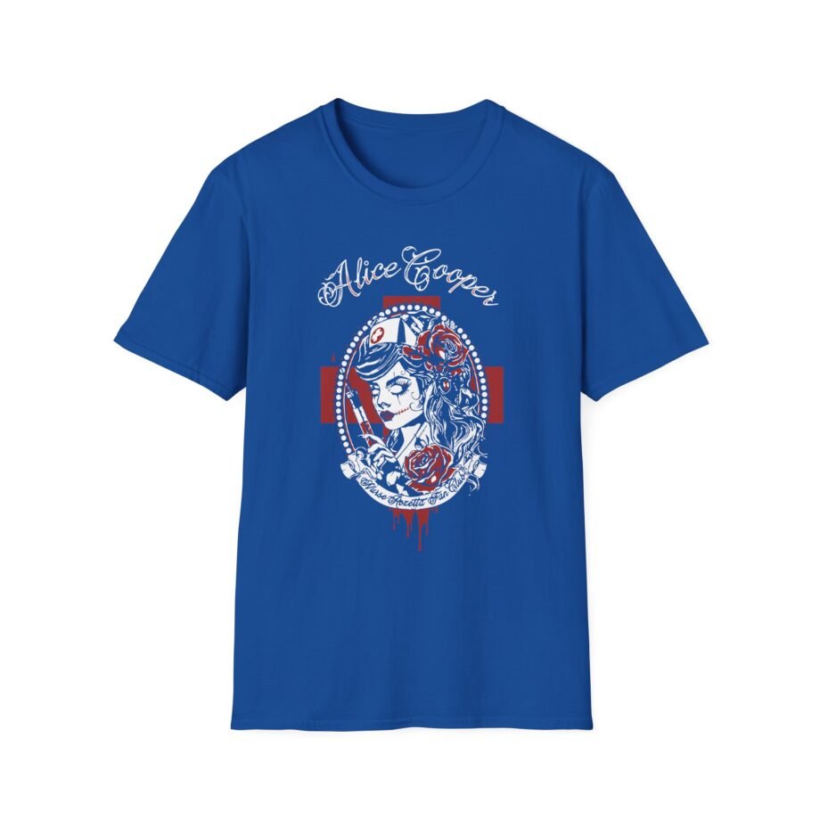 Alice Cooper Nurse Rosetta Unisex Softstyle T-Shirt