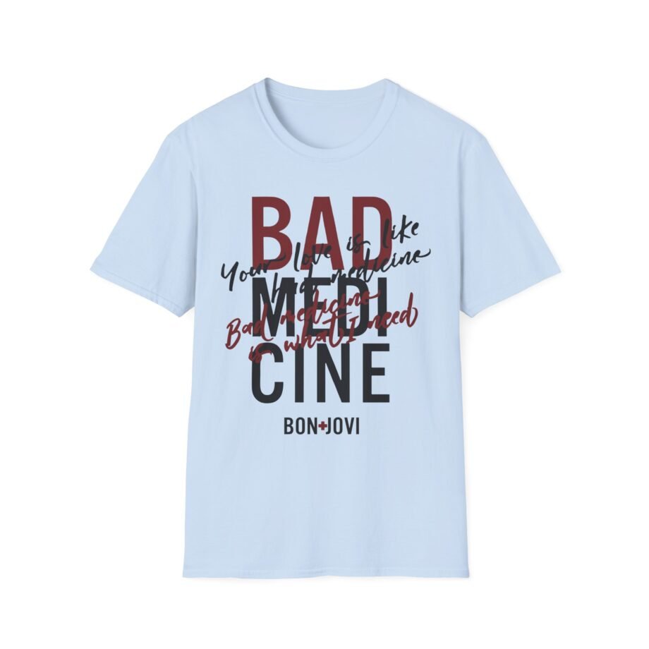 Bon Jovi Bad Medicine Unisex Softstyle T-Shirt