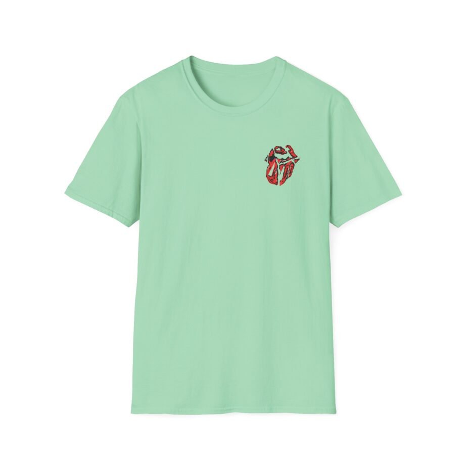 Rolling Grrr! Painted Diamond Tongue Unisex Softstyle T-Shirt