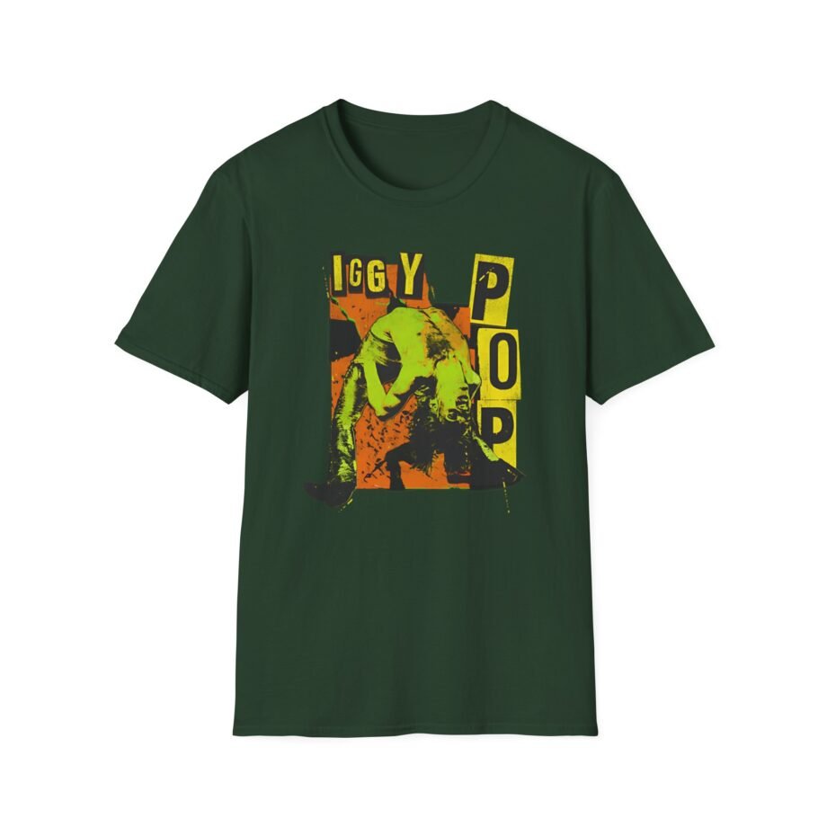 The Stooges Iggy Pop No Values Unisex Softstyle T-Shirt