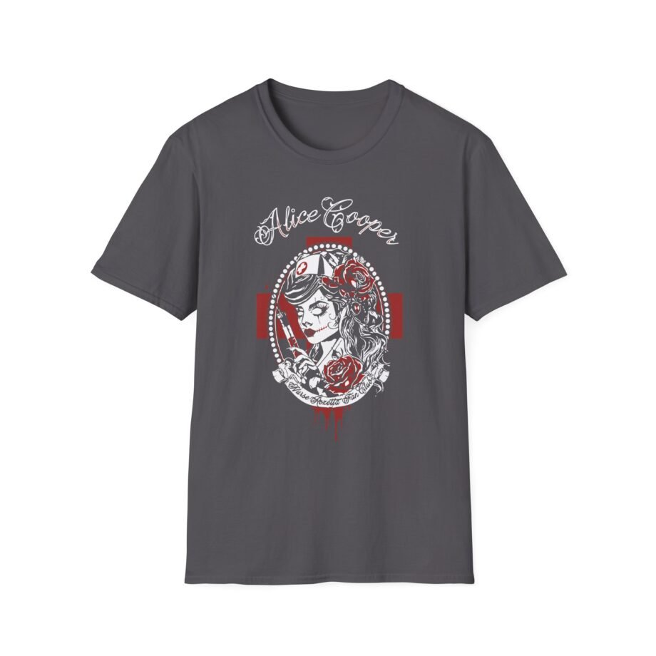 Alice Cooper Nurse Rosetta Unisex Softstyle T-Shirt