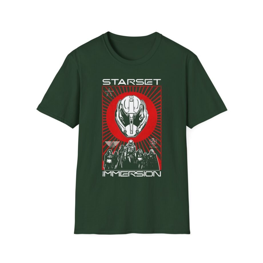 Starset Immersion Red Tour Unisex Softstyle T-Shirt