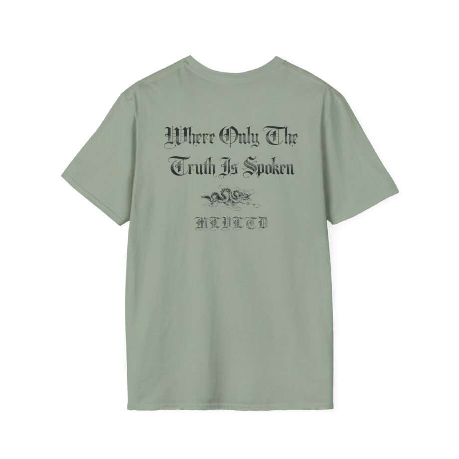 Malevolence Where Only the Truth is Spoken Unisex Softstyle T-Shirt