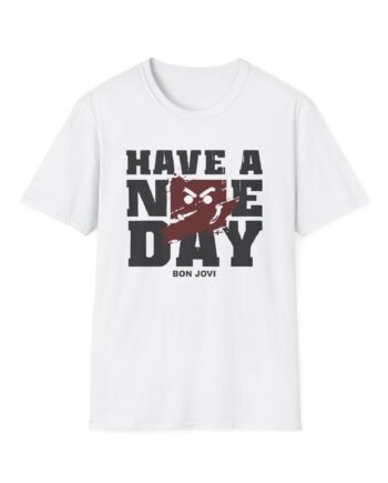 Bon Jovi Have a Nice Day Unisex Softstyle T-Shirt