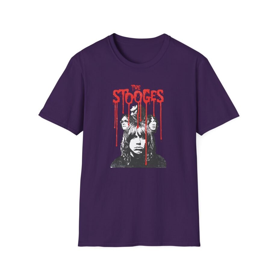 The Stooges Group Shot Unisex Softstyle T-Shirt